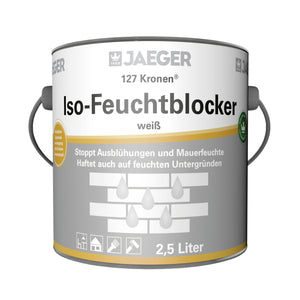 Jaeger 127 Kronen Iso-Feuchtblocker 2,5 Liter weiß