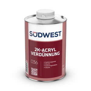 Südwest 2K-Acryl-Verdünnung 1 Liter farblos