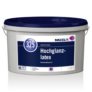 MEGA 325 Hochglanzlatex 5 Liter weiß