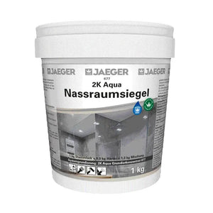 Jaeger 677 2K Aqua Nassraumsiegel matt inkl. Härter 1,3 kg farblos