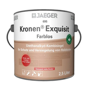Jaeger 695 Kronen Exquisit tuffmatt 0,375 Liter farblos