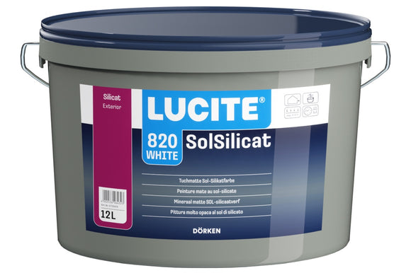 Lucite 820 SolSilicat 5 Liter vollweiß Base 3