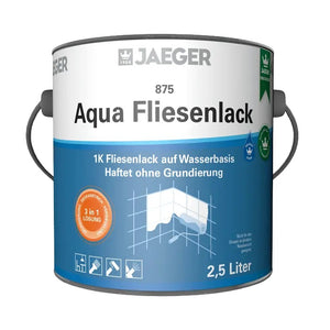 2x Jaeger 875 Aqua Fliesenlack 2,5 Liter