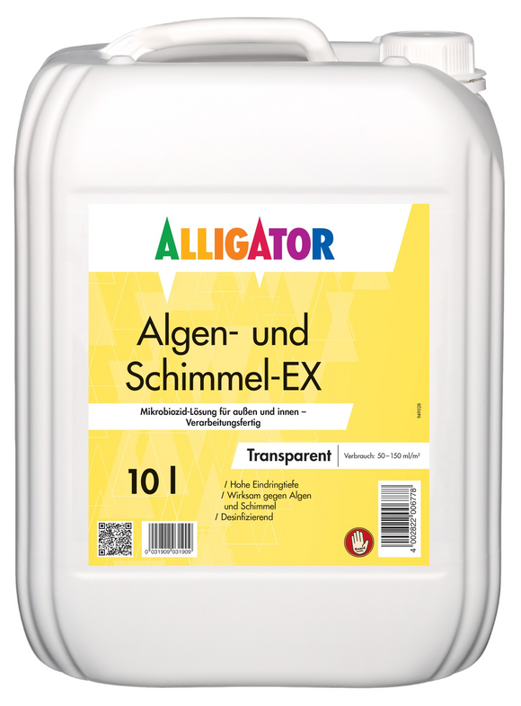 Alligator Algen- und Schimmel-Ex 10 Liter transparent