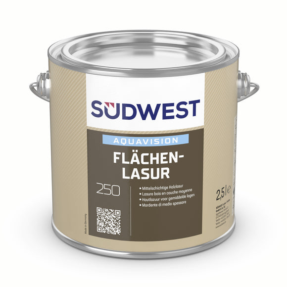 Südwest AquaVision Flächen-Lasur 2,5 Liter