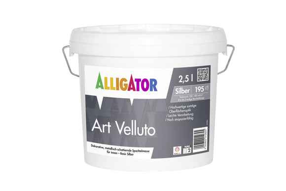 Alligator Art Velluto 1,25 Liter silber