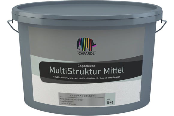 Caparol Capadecor MultiStruktur Mittel 7 kg weiß