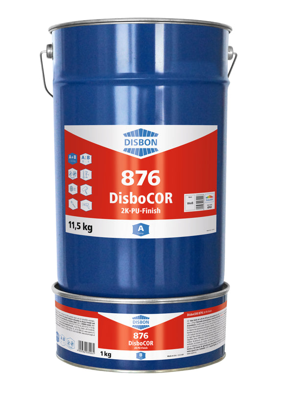 Disbon 876 DisboCOR 2K-PU Finish 4,5 kg weiß Basis