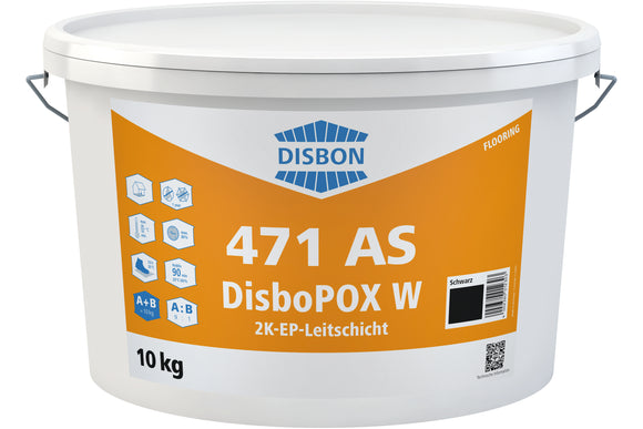 Disbon 471 AS DisboPOX W 2K-EP-Leitschicht 10 kg schwarz