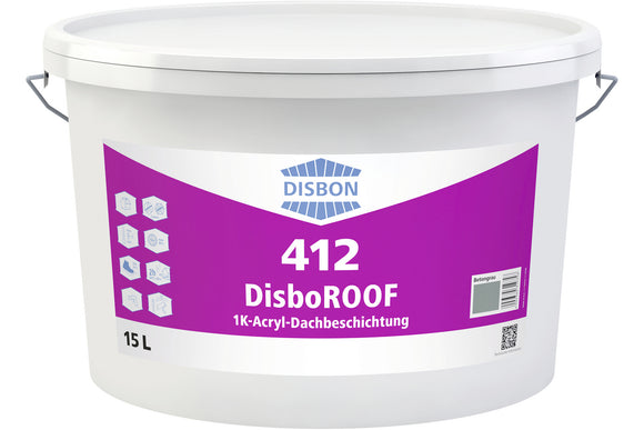 Disbon 412 DisboROOF 1K-Acryl-Dachbeschichtung 15 Liter