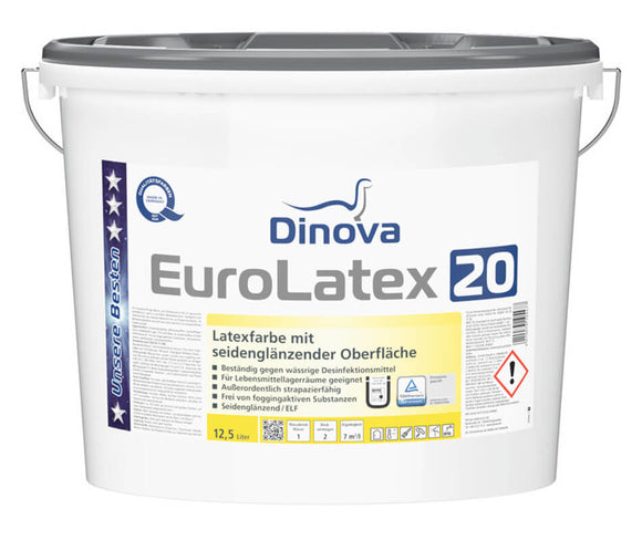 Dinova EuroLatex 20 - 12,5 Liter weiß