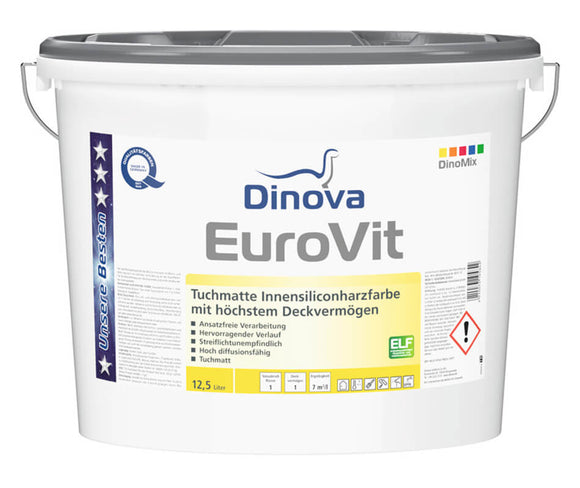 Dinova EuroVit 12,5 Liter weiß