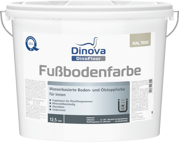 Dinova DinoFloor Fußbodenfarbe 12,5 Liter