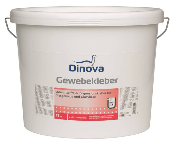Dinova Gewebekleber 16 kg transparent