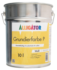 Alligator Grundierfarbe P 10 Liter weiß