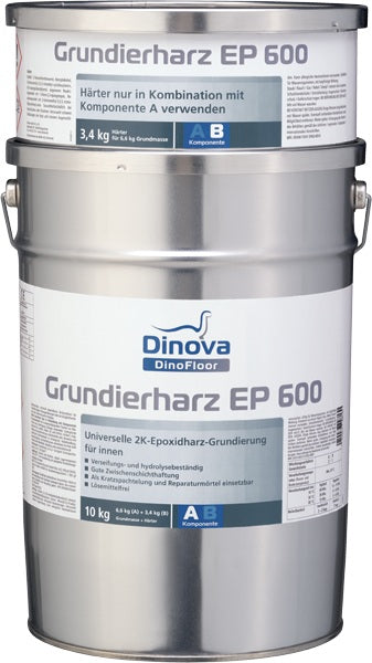Dinova Grundierharz EP 600 - 10 kg transparent