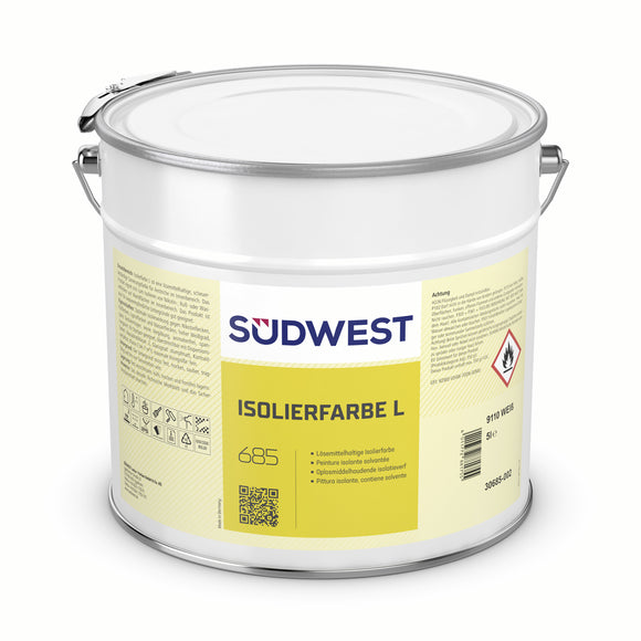 Südwest Isolierfarbe L 12,5 Liter 9110 Weiß