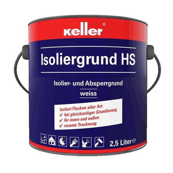 Jaeger 581 Keller Isoliergrund HS 2,5 Liter weiß