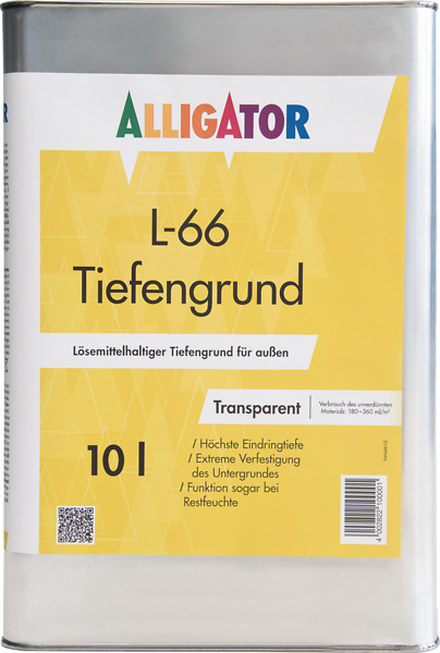 Alligator L-66 Tiefengrund 10 Liter transparent