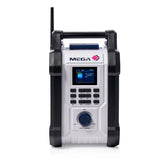MEGA Akku-Baustellenradio DAB+ IPX54