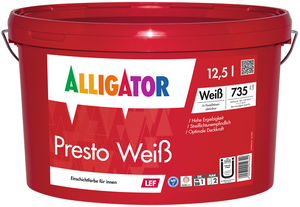 Alligator Presto Weiß LEF 2,5 Liter weiß