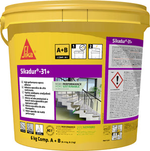 8x Sika® Sikadur®-31+ 1,2 kg betongrau