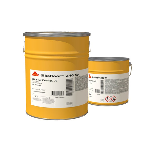 Sika® Sikafloor®-240 W 30 kg kieselgrau RAL 7032