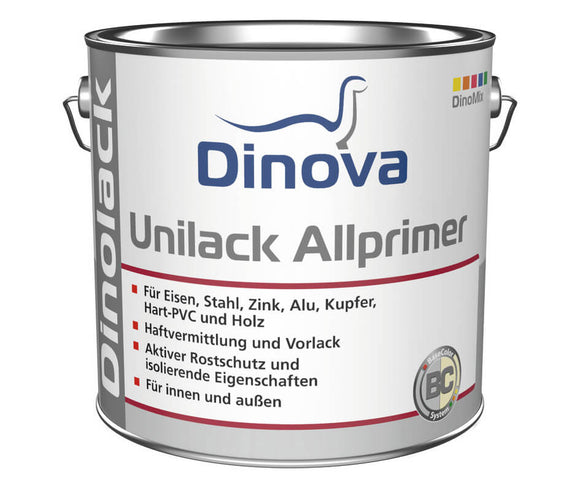 Dinova Unilack Allprimer D-13 - 0,75 Liter weiß