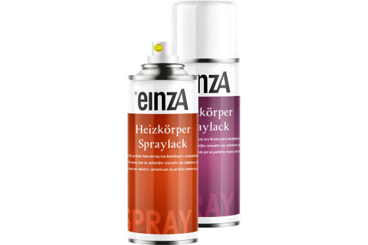 einzA Heizkörper Spraylack 0,4 Liter weiß