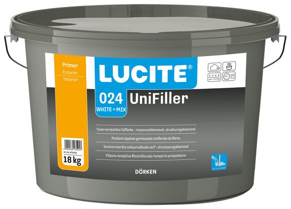 Lucite 024 UniFiller 18 kg weiß