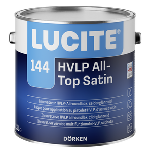 Lucite 144 HVLP All-Top Satin 2,5 Liter weiß