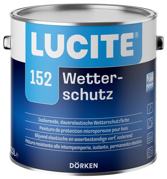 Lucite 152 Wetterschutz 1 Liter weiß