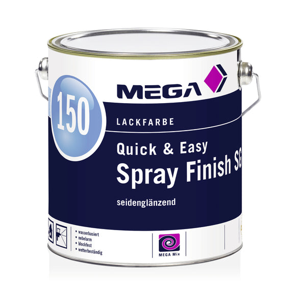 MEGA 150 Quick & Easy Spray Finish SG 1 Liter weiß