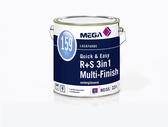 MEGA 159 Quick & Easy R+S 3in1 Multi-Finish 1 Liter weiß