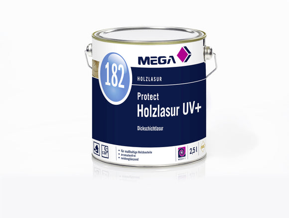 MEGA 182 Protect Holzlasur UV+ 2,5 Liter