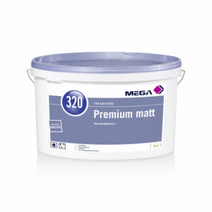 MEGA 320 Premium Matt 5 Liter weiß