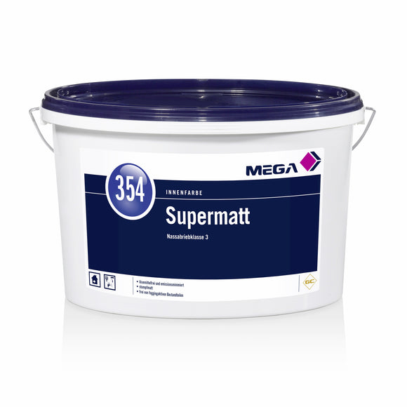 MEGA 354 Supermatt 12,5 Liter weiß