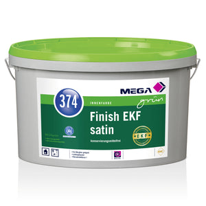 MEGA 374 Finish EKF Satin 12,5 Liter weiß
