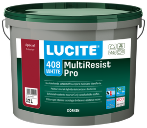 Lucite 408 MultiResist PRO 12 Liter weiß