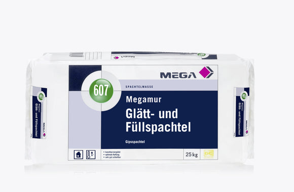 MEGA 607 Megamur Glätt- und Füllspachtel 5 kg hellgrau