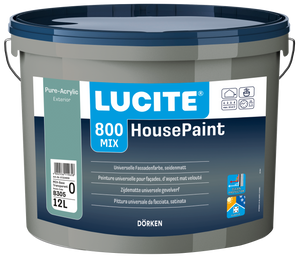 Lucite 800 HousePaint 12 Liter