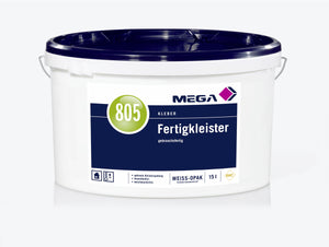 MEGA 805 Fertigkleister 15 Liter weiß opak