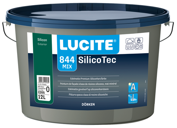 Lucite 844 SilicoTec 12 Liter weiß