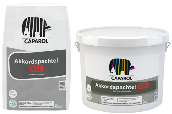 Caparol Akkordspachtel SXL 25 kg naturweiß