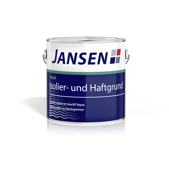 Jansen Aqua Isolier- und Haftgrund 2,5 Liter weiß