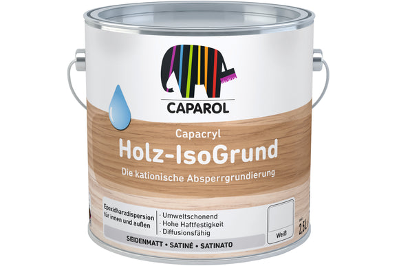 Caparol Capacryl Holz-IsoGrund 2,5 Liter weiß