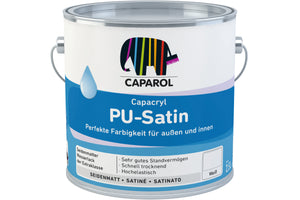 Caparol Capacryl PU-Satin 2,5 Liter weiß