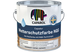 Caparol Capadur Wetterschutzfarbe NQG 0,75 Liter weiß