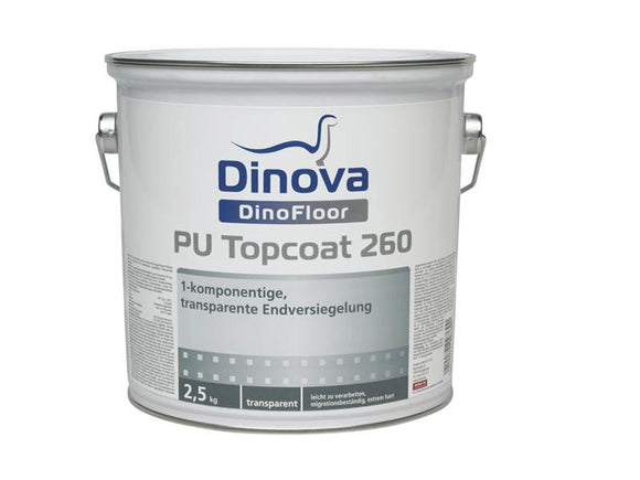 Dinova DinoFloor PU Topcoat 260 transparent 2,5 kg