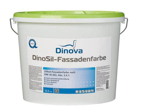 Dinova Dinosil Fassadenfarbe 12,5 Liter weiß